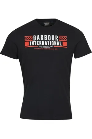 Barbour Uomo, Top, Nero, L, new
