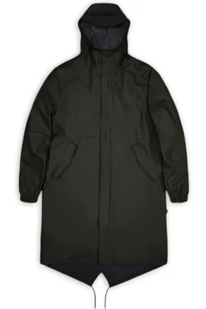 Rains Uomo, Cappotti, Verde, S, new