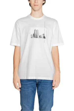 Armani Exchange Uomo, Top, Bianco, S, new