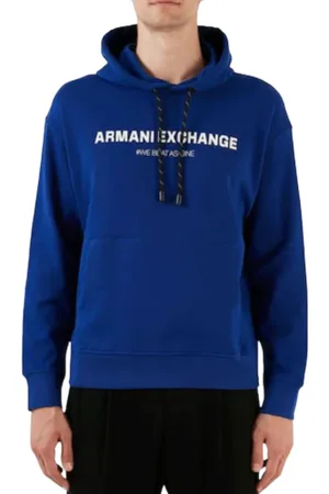 Armani Exchange Uomo, Felpe, Blu, XL, new
