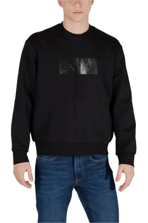 Armani Exchange Uomo, Felpe, Nero, XS, new