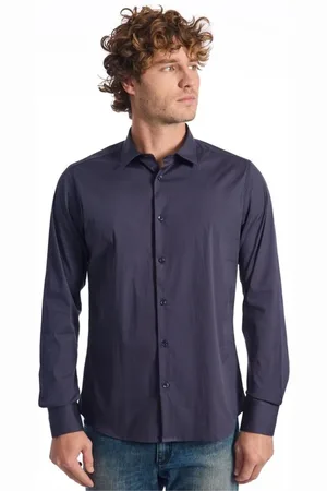 BALDININI Uomo, Magliette, Blu, L, new