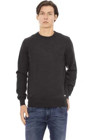 BALDININI Uomo, Maglie, Grigio, L, new