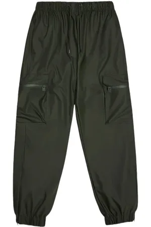 Rains Uomo, Pantaloni, Verde, M, new