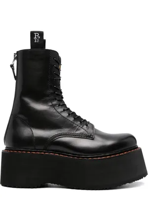 R13 Donna, Scarpe, Nero, 39 EU, new