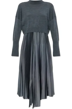 AllSaints Donna, Abiti, Grigio, L, new