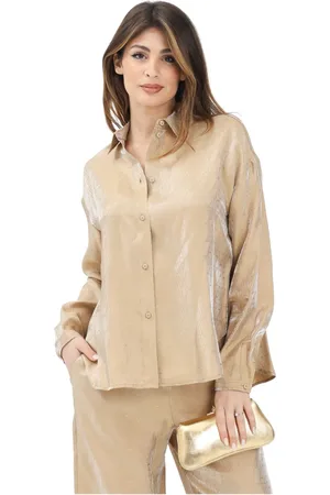 Armani Exchange Donna, Camicette , Giallo, S, new