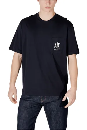 Armani Exchange Uomo, Top, Blu, M, new