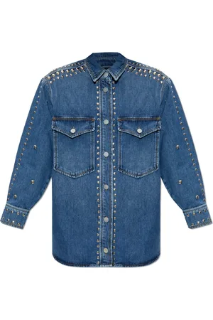 AllSaints Donna, Camicette , Blu, L, new