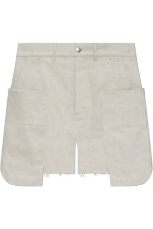 Rick Owens Uomo, Pantaloncini, Grigio, W33, new