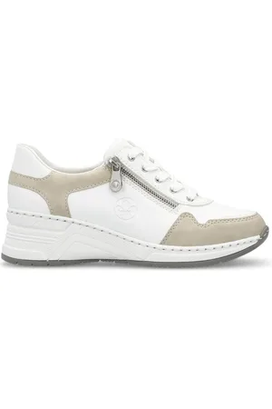 Rieker Donna, Scarpe, Bianco, 37 EU, new