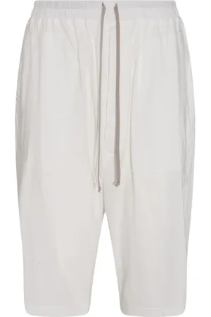 Rick Owens Uomo, Pantaloncini, Bianco, L, new
