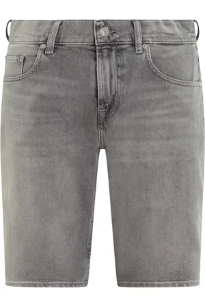 7 for all Mankind Uomo, Pantaloncini, Grigio, W33, new