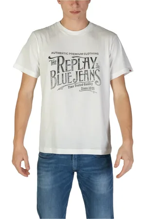 Replay Uomo, Top, Bianco, S, new