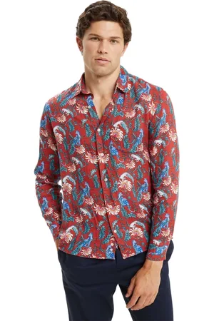 PENINSULA Uomo, Magliette, Rosso, L, new