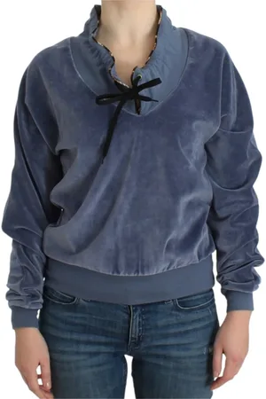 Roberto Cavalli Donna, Felpe, Blu, S, new