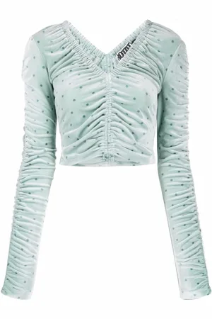 ROTATE Donna, Camicette , Verde, L, new