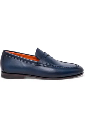 santoni Uomo, Scarpe, Blu, 44 EU, new