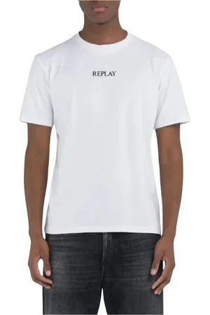 Replay Uomo, Top, Bianco, M, new