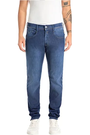 Replay Uomo, Jeans, Blu, W32 L36, new