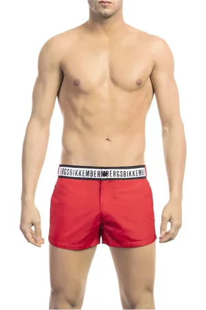 Bikkembergs Uomo, Costumi da bagno, Rosso, M, new