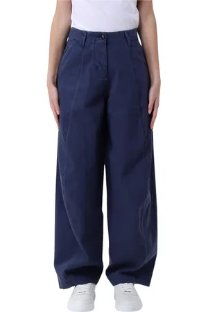 Emporio Armani Donna, Pantaloni, Blu, S, new