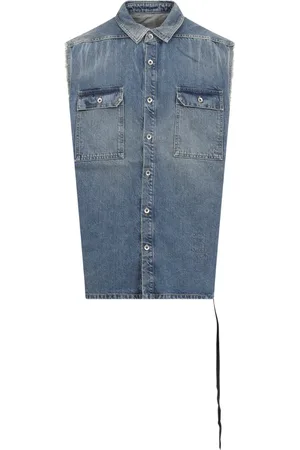 Rick Owens Uomo, Giacche, Blu, S, new