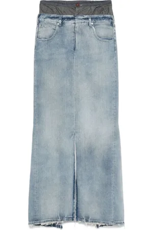 Maison Margiela Donna, Gonne, Blu, S, new