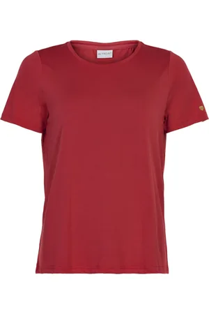 In Front Donna, Top, Rosso, 2Xl, new