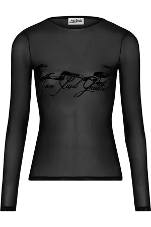 Jean Paul Gaultier Donna, Top, Nero, S, new