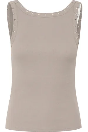 Gestuz Donna, Top, Grigio, L, new