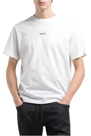 Replay Uomo, Top, Bianco, XS, new