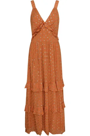 Twin-Set Donna, Abiti, Arancione, S, new