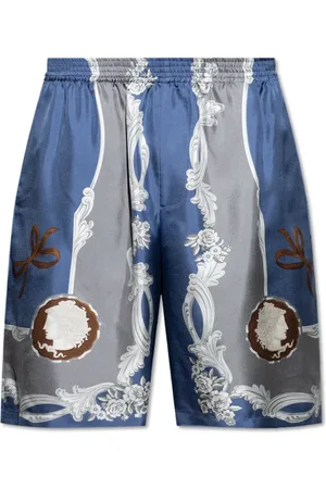 VERSACE Uomo, Pantaloncini, Blu, XL, new