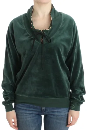 Roberto Cavalli Donna, Felpe, Verde, S, new