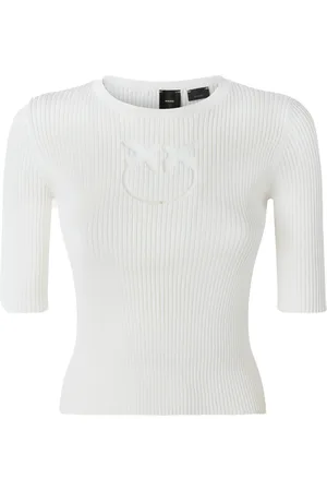 Pinko Donna, Maglie, Bianco, L, new