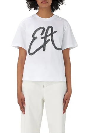 Emporio Armani Donna, Top, Bianco, L, new