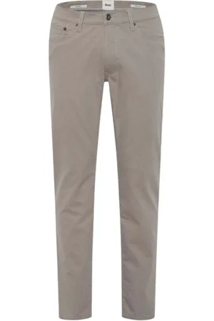Brax Uomo, Pantaloni, Grigio, W36 L34, new