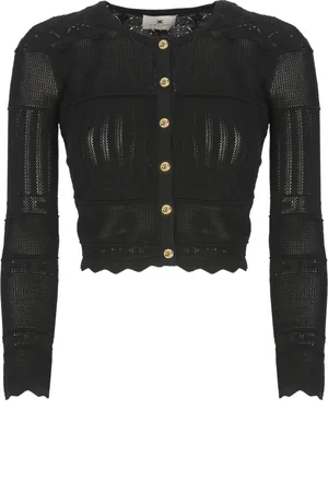 Elisabetta Franchi Donna, Maglie, Nero, L, new