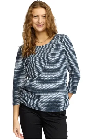 2-Biz Donna, Top, Blu, S, new