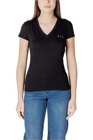 Armani Exchange Donna, Top, Nero, M, new