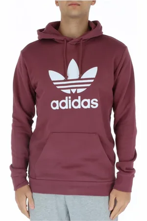 adidas Uomo, Felpe, Rosso, S, new