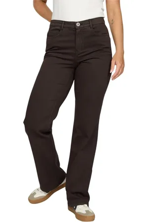 2-Biz Donna, Pantaloni, Marrone, XL, new