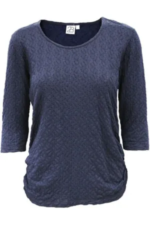 2-Biz Donna, Top, Blu, L, new