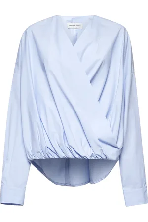 DRIES VAN NOTEN Donna, Camicette , Blu, S, new
