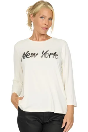 2-Biz Donna, Top, Bianco, S, new