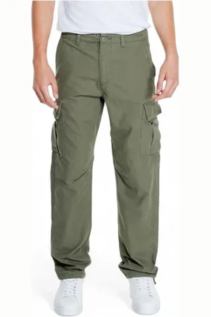JACK & JONES Uomo, Pantaloni, Verde, W34 L32, new