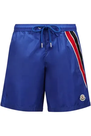 Moncler Uomo, Costumi da bagno, Blu, S, new