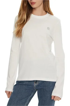 Calvin Klein Donna, Maglie, Bianco, L, new