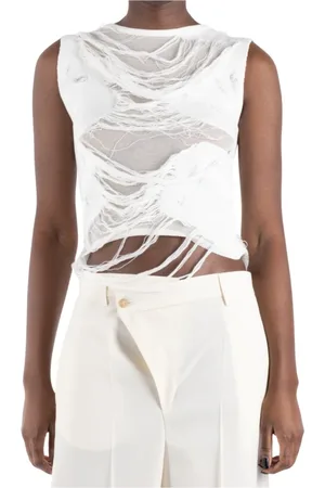 Maison Margiela Donna, Top, Bianco, M, new